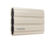 Твърд диск Samsung Portable NVME SSD T7 Shield 1TB , USB 3.2 Gen2, Rugged, IP65, Read 1050 MB/s Write 1000 MB/s, Beige