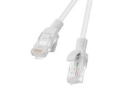 Кабел Lanberg patch cord CAT.6 UTP 1.5m, grey - 10 pack