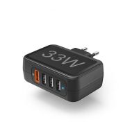USB Charger 4x, 33W QC3.0, HAMA-210537