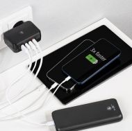 USB Charger 4x, 33W QC3.0, HAMA-210537
