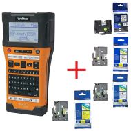 Етикираща система Brother PT-E550WSP Handheld Industrial Labelling system + 1x TZEFX231, TZE241, TZE251, TZE651