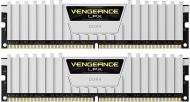 Памет Corsair Vengeance LPX White, 32GB(2x16GB), DDR4, PC4-25600 3200MHz, CL16, CMK32GX4M2E3200C16W