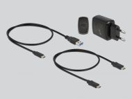 Външна стойка Delock M.2, 2 x M.2 NVMe, PCIe SSD, Функция клониране