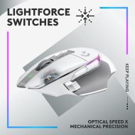 Геймърска мишка Logitech G502 X Plus White Lightsync RGB