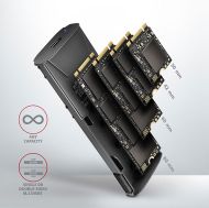 Ext case U3.2 C-to-M.2 NVMe, AXAGON EEM2-GTS