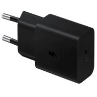 USB-C Charger, 15W Samsung + Type C Cable, Black