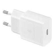 USB-C Charger, 15W Samsung + Type C Cable, White