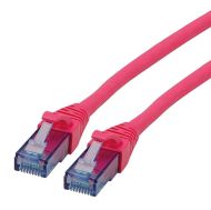 Patch cable UTP Cat. 6a 0.3m, Pink 21.15.2990