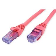 Patch cable UTP Cat. 6a 0.3m, Pink 21.15.2990
