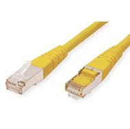 Patch cable FTP Cat. 5e 10m, Yellow 21.15.0452