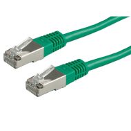 Patch cable S/FTP Cat. 5e 20m, Green 21.15.0743