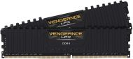 Памет CORSAIR VENGEANCE LPX, 16GB (2 x 8GB), DDR4, 3200MHz, C16 AMD Ryzen, Black