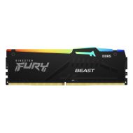 Памет Kingston FURY Beast Black RGB 32GB(2x16GB) DDR5 PC5-48000 6000MHz CL36 KF560C36BBEAK2-32
