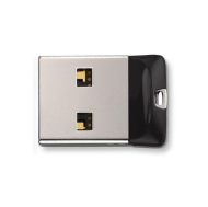 Flash U2.0, 64GB, SanDisk Cruzer Fit, Black