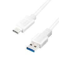 Cable USB3.2 A-C, M/M, 1.5m, White,Logilink CU0175