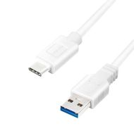 Cable USB3.2 A-C, M/M, 3m, White, Logilink CU0177