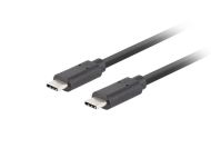 Кабел Lanberg Cable USB-C M/M 3.1 GEN 2 CABLE 1.8M 10GB/S PD100W Black