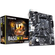 MB GB B450M H, HDMI/VGA, 2xD4, 1xM.2