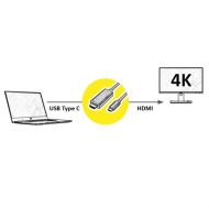 Cable USB Type C - HDMI, M/M, 2m, S3731
