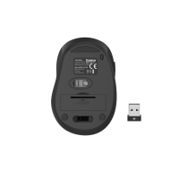 Безжична мишка Hama MW-400 V2, 6-бутонна, Ергономична, USB, Черна