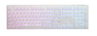 Геймърскa механична клавиатура Ducky One 3 Pure White Full Size Hotswap Cherry MX Blue, RGB, PBT Keycaps