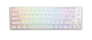 Геймърскa механична клавиатура Ducky One 3 Pure White SF 65%, Hotswap Cherry MX Silent Red, RGB, PBT Keycaps