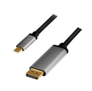 Cable USB Type C - DP, M/M, 1.8m,4K/120Hz,CUA0100