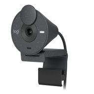 Уебкамера Logitech Brio 300 Full HD webcam - GRAPHITE - EMEA28-935