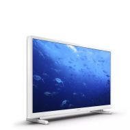 Телевизор Philips 24PHS5537/12, 24" HD LED TV 1366x768, DVB-T/T2/T2-HD/C/S/S2, MPEG4, PAL,SECAM, HEVC, HDMI*2, VGA/DVI, Cl+, Digital audio output (optical), Audio in, Headphone out, 6W RMS, White