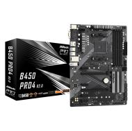 MB ASROCK B450 PRO4, DP/HDMI/VGA, 4xD4