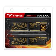 Памет Team Group T-Force Vulcan TUF, DDR4 - 16GB(2x8GB), 3600MHz, CL18-22-22-42, 1.35V