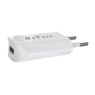 USB-A Charger, DeTech DE-11i + Iphone Cable, 14116