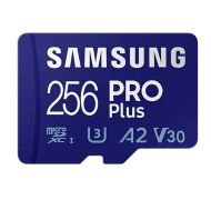 Micro SDXC 256GB V30 Cl10+SD Adapter, Samsung PRO+