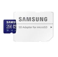 Micro SDXC 256GB V30 Cl10+SD Adapter, Samsung PRO+