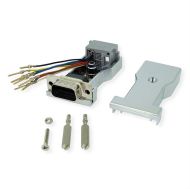 Adapter DB9/RJ45 M/F, Roline 12.03.7524