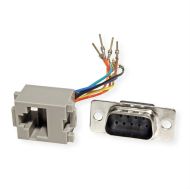 Adapter DB9/RJ45 M/F, Roline 12.03.7524