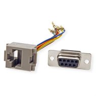 Adapter DB9/RJ45 F/F, Roline 12.03.7529