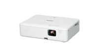 Мултимедиен проектор Epson CO-FH01, Full HD 1080p (1920 x 1080, 16:9), 3000 ANSI lumens, 16 000:1, WLAN (optional), USB 2.0, HDMI, Lamp warr: 6000h, Warr: 24 months, White
