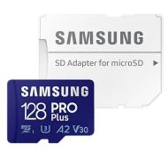 Micro SDXC 128GB V30 Cl10+SD Adapter, Samsung PRO+