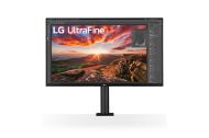 Монитор LG 32UN880P-B, 31.5" UltraFine Ergo 4K, IPS AG, DCI-P3 95%, 5ms, 350 cd/m2, 1000:1, 3840x2160, HDR 10, USB Type-C, USB, HDMI, DisplayPort, AMD FreeSync, Speaker 5Wx2, Game Mode, Reader Mode, PIP, Tilt/Height/Swivel/Pivot/ Extend/Retract, Black