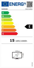 Монитор Samsung LS24C310EA, 24" IPS LED, 75 Hz, 5 ms GTG, 1920x1080, 250cd/m2, D-Sub, HDMI 1.4, Black