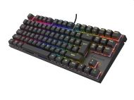 Клавиатура Genesis Mechanical Gaming Keyboard Thor 303 TKL Silent Switch RGB Backlight US Layout Black
