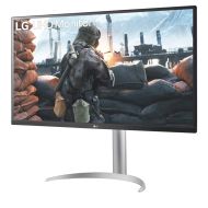 Монитор LG 32UP55NP-W, 31.5" Wide LED AG, VA, DCI-P3 90%, 4ms, 350 cd/m2, 3000:1, 4K (3840x2160), HDR 10, USB Type-C, HDMI, DisplayPort, AMD FreeSync, Height, Tilt, Speaker, Black