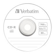 Медия Verbatim CD-R 700MB 52X EXTRA PROTECTION WRAP (50 PACK)