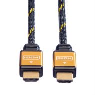 Cable HDMI M-M, v1.3, Gold, 3m, Roline 11.04.5563
