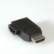 Adapter HDMI M/F, Left angled (12.03.3121)