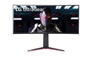 Монитор LG 34GN850-B, 34" 21:9 Curved UltraGear Gaming, Nano IPS 1ms, QHD (3440 x 1440) AG, NVIDIA G-SYNC, 160Hz, 1000:1, 400cd/m2, HDR 10, HDR 400, Adaptive-Sync, HDMI, DisplayPort, USB3.0 (1up/2down), Height, Tilt, Headphone Out, Black