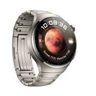Часовник Huawei Watch 4 Pro, Medes-L19M, 1.5", Amoled, 466x466, PPI 310, 2G, e-sim, Dual - band GNSS, BT5.2 BR+BLE, 5ATM, 780mAh, Titanium
