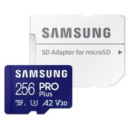 Micro SDXC 256GB V30 180/130MB+Adapt, Samsung PRO+