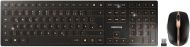 Kомплект клавиатура с мишка CHERRY DW 9100 SLIM, Безжичен, UK, Черен/Бронз